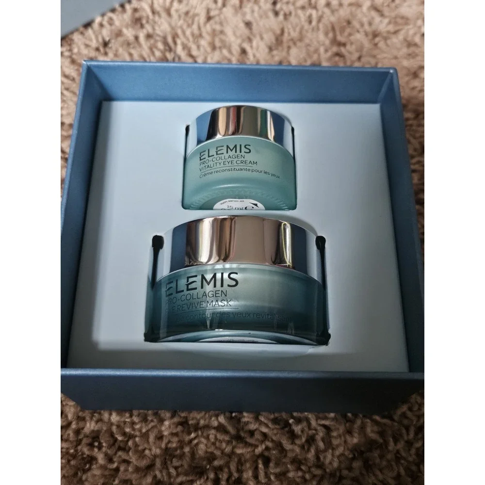ELEMIS PRO COLLAGEN EYE REVIVE MASK 15ml & VITALY EYE CREAM 15ml
